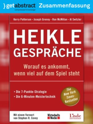 cover image of Heikle Gespräche (Zusammenfassung)